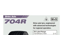 Anvelope de tractiune YOKOHAMA 704R 235 / 75 R17.5
