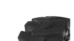 Agroindustriale TY Cushion 15-20 TY CUSHION F2A (SOLID) ON RIM 221-275-8 STUD Ø20 MM CYLINDRICAL BLACK LEFT  / R20