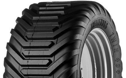 Agroindustriale Trelleborg 400/55-17.5 TRELLEBORG T404 131A8 TT ON WHEEL 11.75X17.5 8-HLS ET+180 SILVER FOAMED 400 / 55 R17.5
