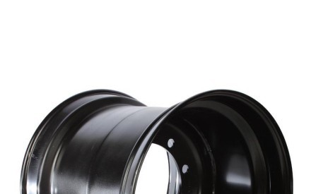 Agroindustriale Jantsa 24.00x22.5 WHEEL JANTSA (240510) RAL 9005 BLACK 291-335-10 B3 ET-50 INCL. VALVE PROTECTOR  / R22.5