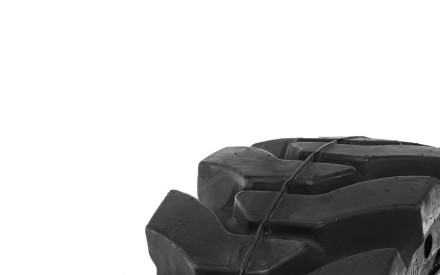 Agroindustriale TY Cushion 33x12-20 (12-16.5) TY CUSHION F2A ON 8.00-20 RIM BLACK (SOLID) LEFT  / R20