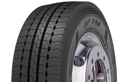 Anvelope de directie DUNLOP SP346 245 / 70 R19.5